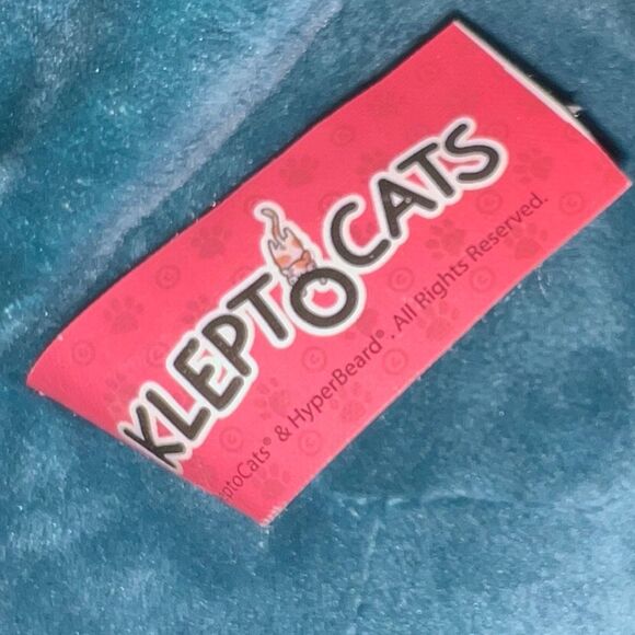 NWT Official Kleptocats Plush Oil Blue Danchee Plush Klepto Cat Doll 12" - Picture 4 of 5